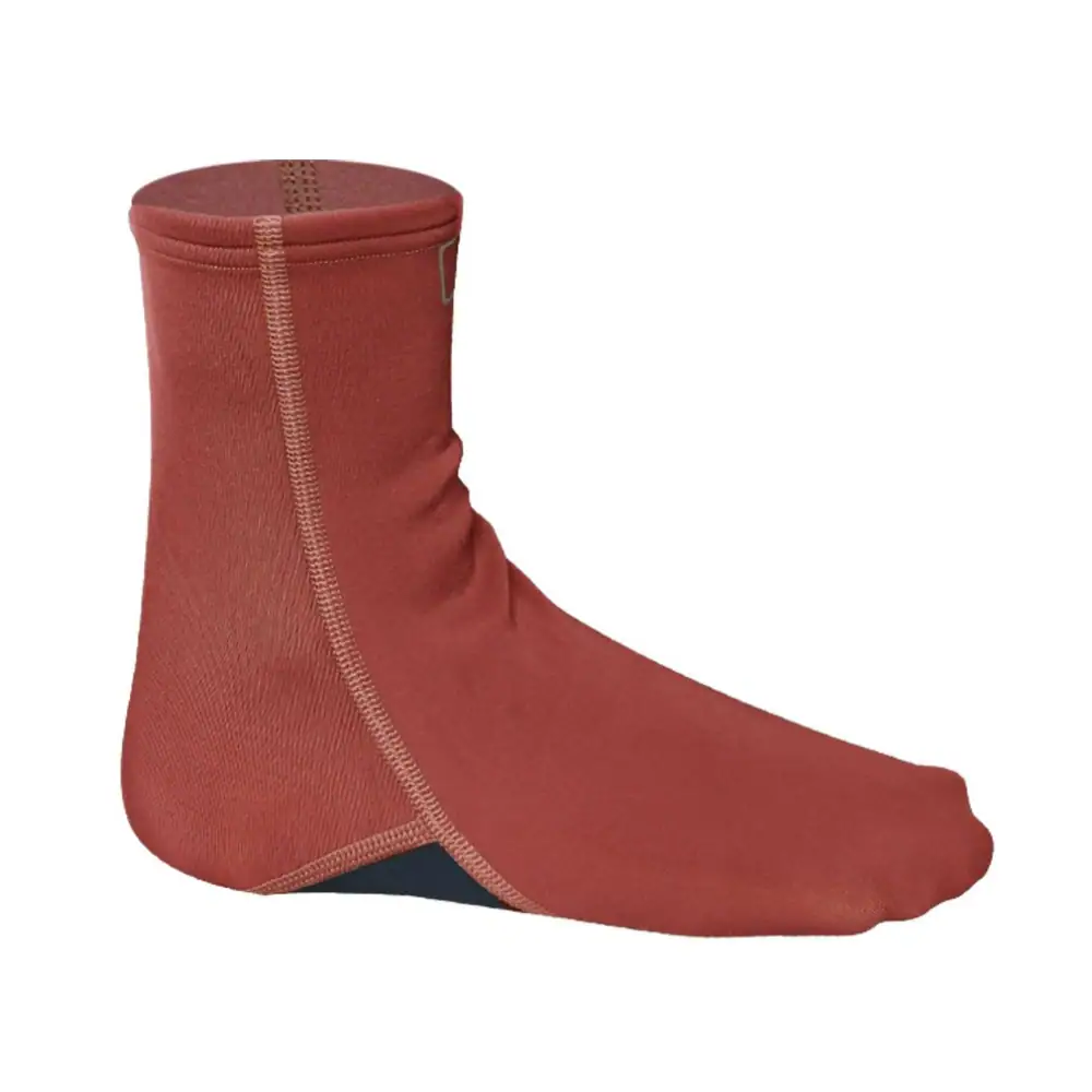 HIKO Slim neoprene socks red – thin 0.5 mm neoprene water sports socks side profile