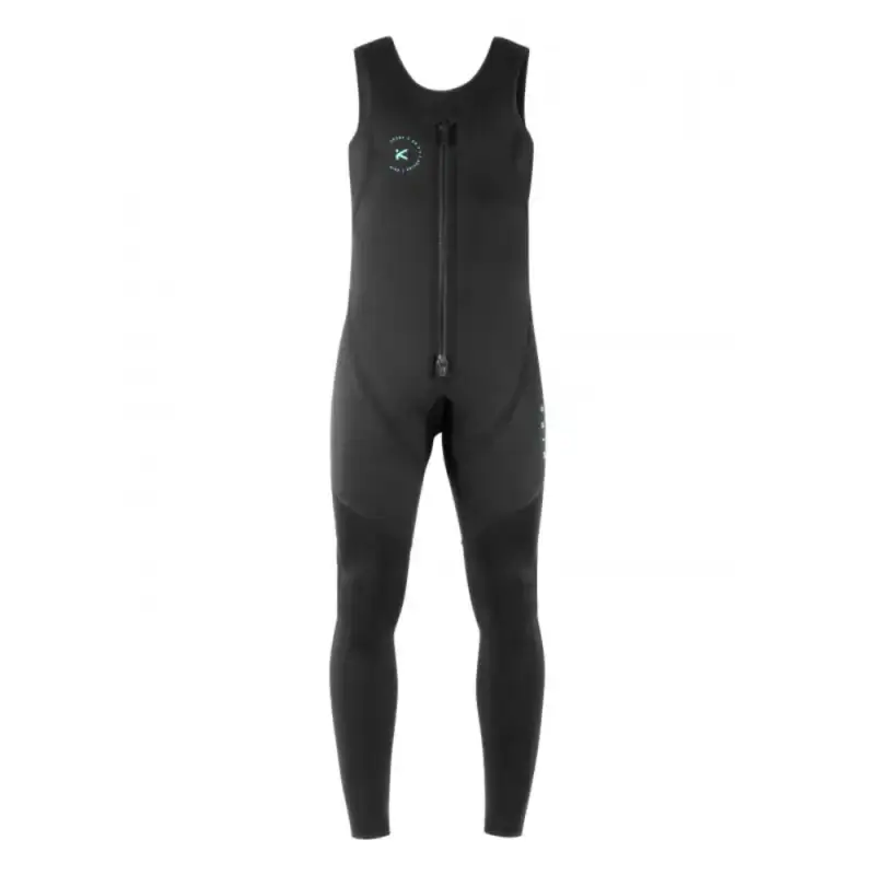 HIKO Smiler V.3 neoprene long john wetsuit – front view, 4 mm e.prene suit for rafting, canyoning and whitewater kayaking